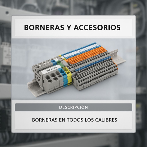 Bornas y accesorios