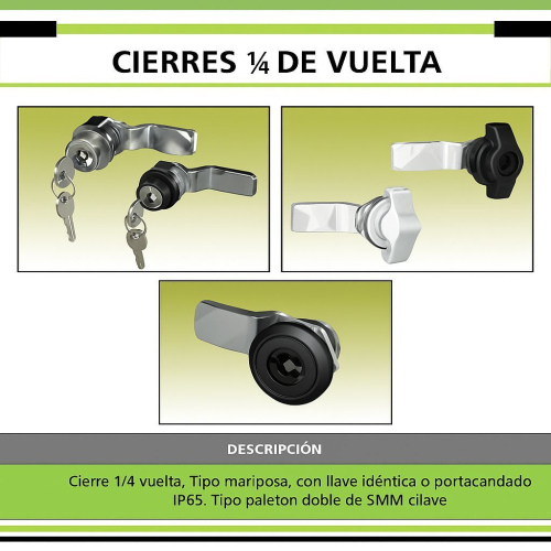 Cierres 1/4 de vuelta