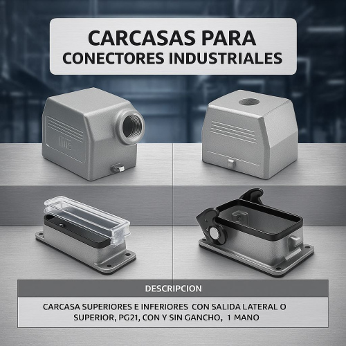 Carcasas para conectores